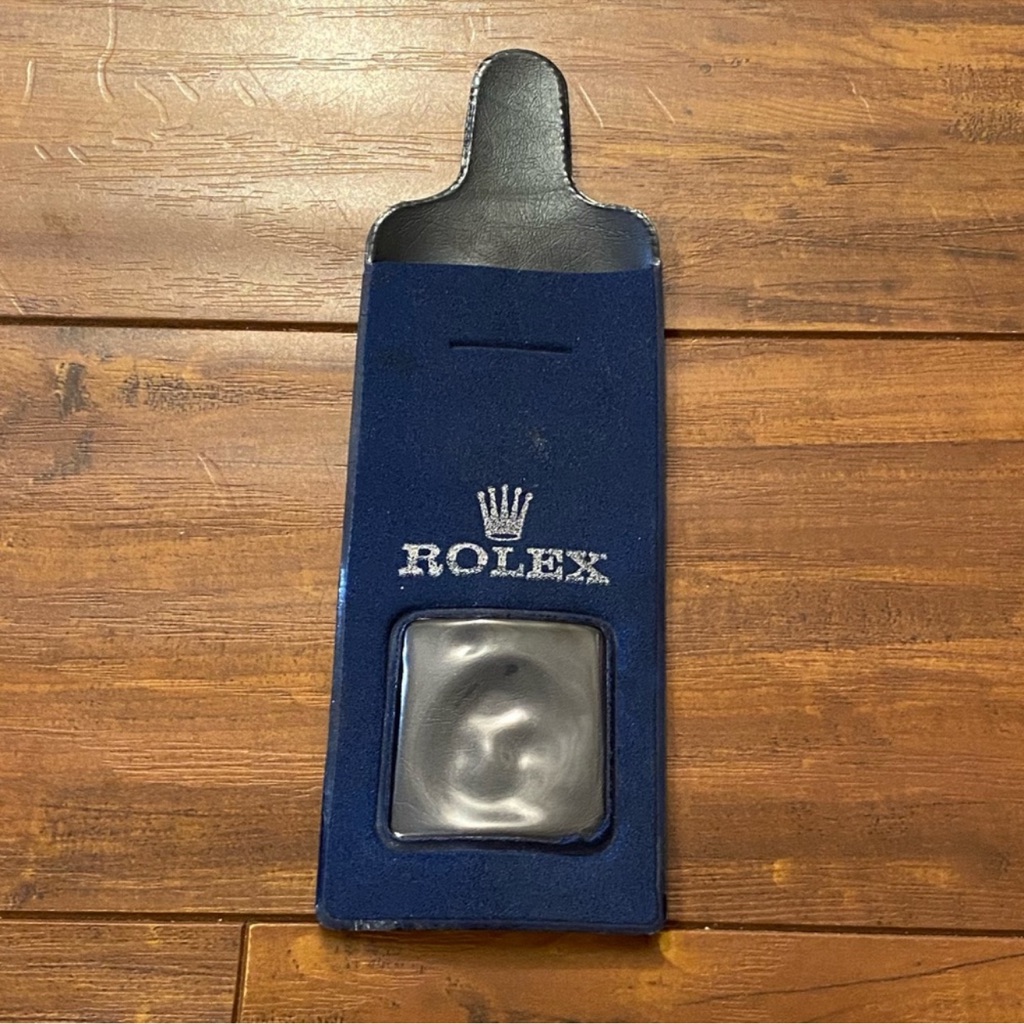Vtg Rolex Travel Watch Pouch